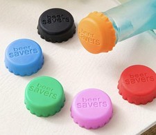 6 x Silikon Flaschenverschlüsse - Luftdichte...