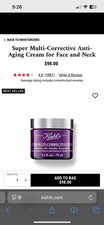 Kiehl's Super Multi-Corrective Anti-Aging Face Neck Cream 2.5 fl oz 75 mL