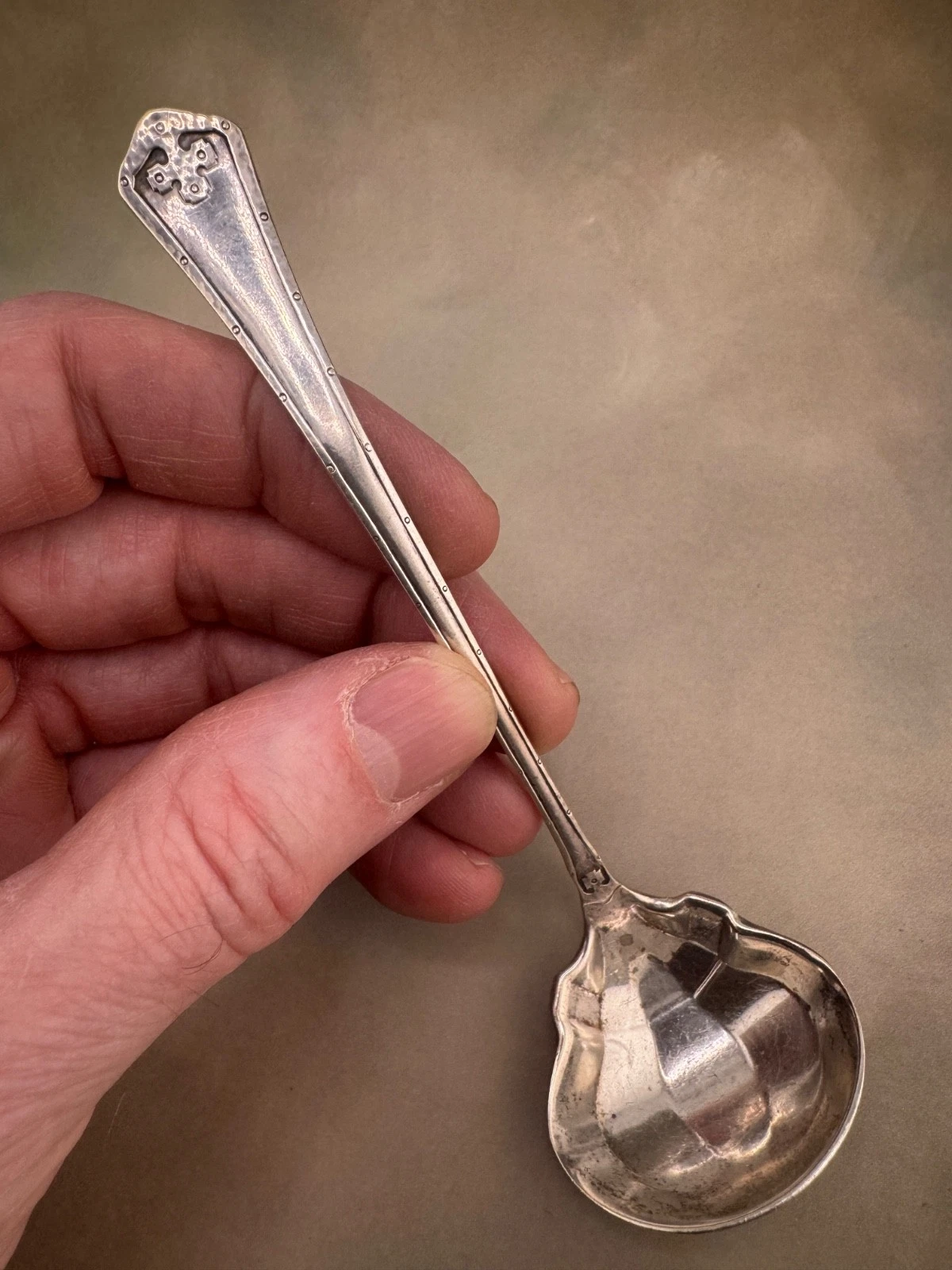 Carmel by Wallace Sterling Silver Sauce Ladle 5-1/8" .83 troy ounces