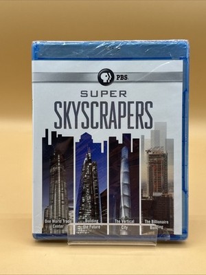 SUPER SKYSCRAPERS Buildings Engineers Architecture 2 Disc PBS BLU-RAY DISC NEW