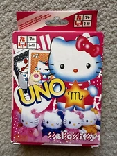 Uno Hello Kitty Playing Cards For Kids 7+ 2-10 Players (O8)