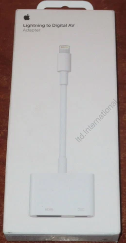 NEW - Genuine Apple Lightning to Digital AV Adapter MW2P3AM/A - sealed
