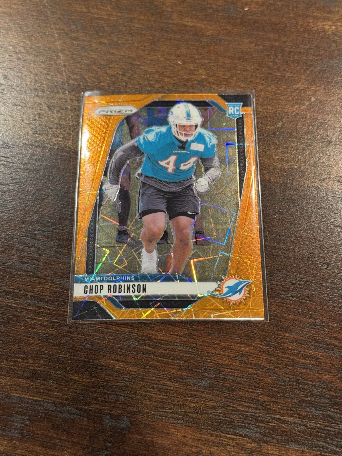 2024 Panini Prizm Prizms Lazer Chop Robinson #319 RC Rookie