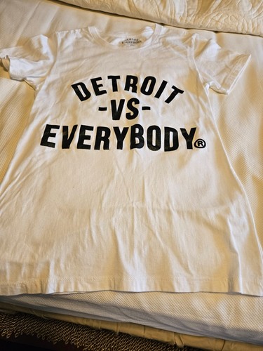  Detroit -vs- Everybody Small Kurzarm T-Shirt - Venetian Grey - Bild 7 von 12