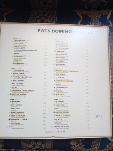 FATS DOMINO 3LP box - Foto 2 di 2