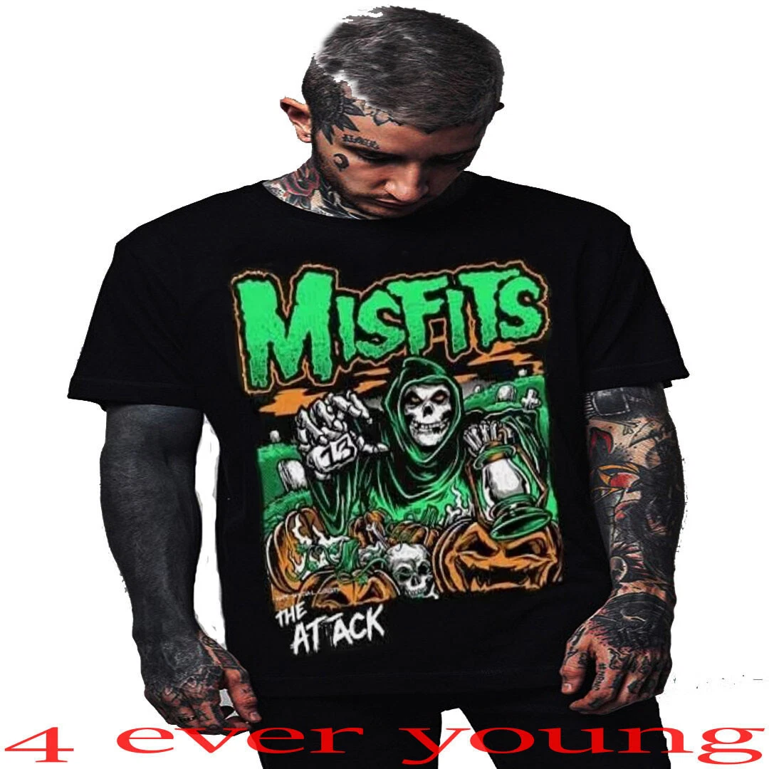 MISFITS THE ATTACK THE CLASSIC ROCK BAND T MEN&#039;S SIZES | eBay