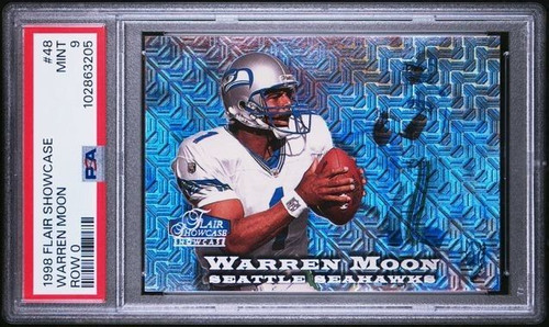 Warren Moon [Row 0] #48 1998 Flair Showcase card