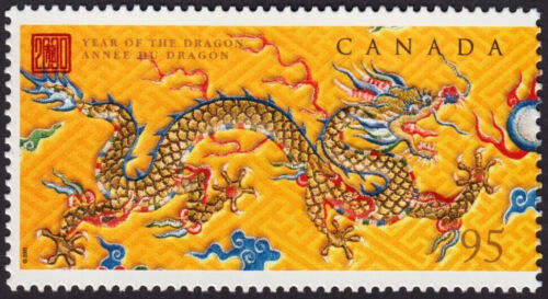 Canada 2000 Lunar New Year of the Dragon mnh