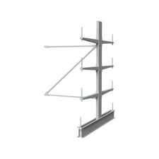 Medium Duty Cantilever Rack - Double Sided Addon Bay - 1500mm Post Spacings