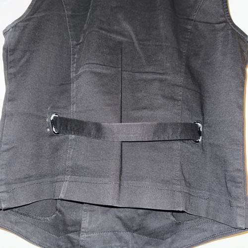 Lip Service Vest Vintage Grunge Punk Gothic Black Front Zipper Women’s Size S - Picture 9 of 21