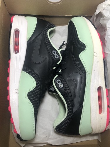 Nike Air Max 1 FB BLACK FRESH MINT GREEN PINK WHITE YEEZY 579920-066 Size 10 | eBay