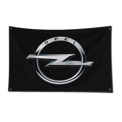 Opel Racing Banner Fahne Flagge flag Merch Werkstatt Neu - Bild 1 von 8
