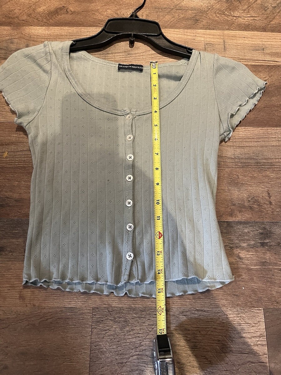 Brandy Melville Sage Green Ribbed Zelly Top One Size | eBay Brandy Melville Sage Green Ribbed Zelly Top One Size | eBay