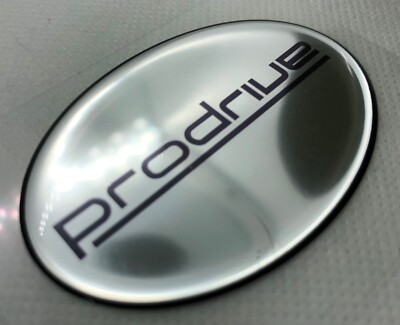 1pcs Prodrive 3D Curved Stickers. Black. Size 65x45mm