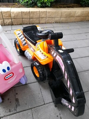 fisher price ride on digger