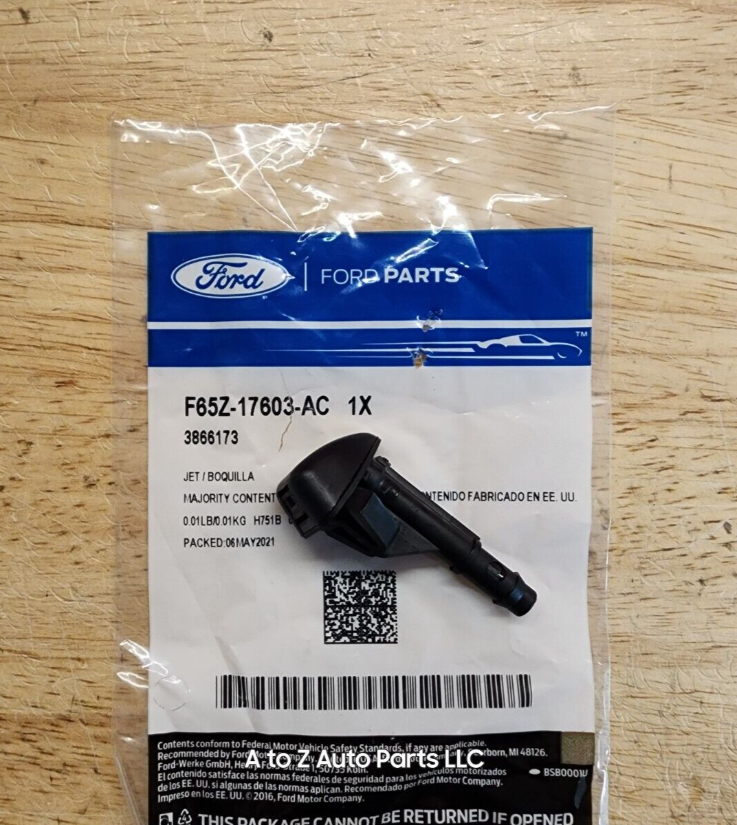 1997-2003 Ford F150 LH or RH Windshield Washer Jet Nozzle