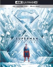 	Superman 5-Film Col I II II Donner Cut III IV 4K Ultra HD + Blu-ray 4K	