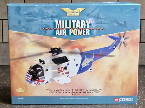 Corgi AA33407Westland Sea King Mk 50 Diecast ModelRAN No.817 Sqn - Picture 7 of 7