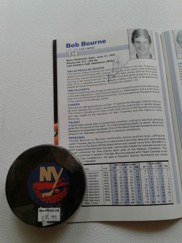 NEW York Islanders 1984-85 Media Guide Signed Bossy,Trottier,Nystrom+12 more - Picture 2 of 12