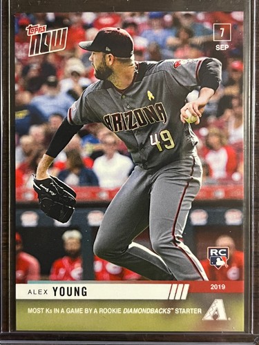 2019 Topps Now 813 Alex Young