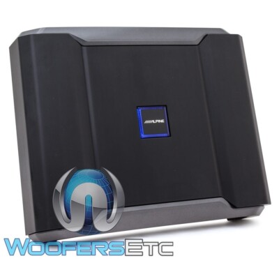 ALPINE R-A75M M0NOBLOCK 750W RMS CAR AUDIO SUBWOOFERS BASS SPEAKERS AMPLIFIER