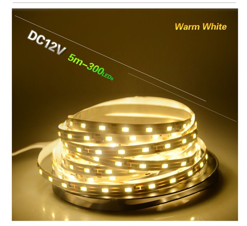 5M LED Flexible Strip Light 3528 2835 3014 5050 5630 5054 RGB Warm White DC 12V - Picture 28 of 46