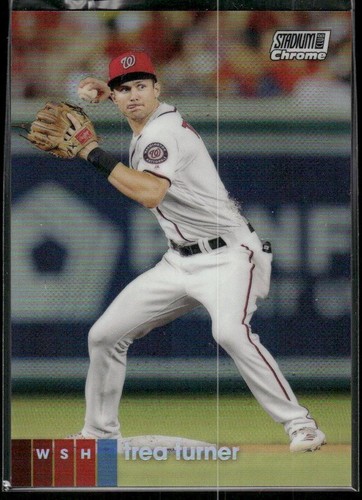 #246 Trea Turner 2020 Stadium Club Chrome Refractor - 第 1/2 張圖片