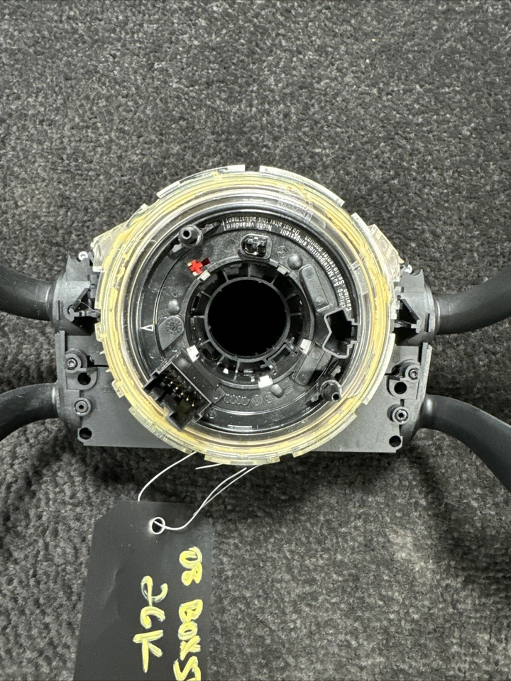 Porsche Boxster 987 2008 reloj de dirección conjunto de interruptores de resorte y columna OEM Foto 2 de 4