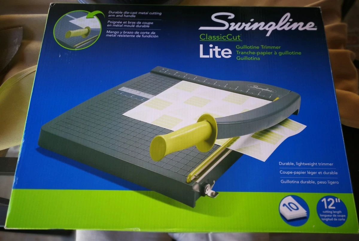 Westcott MultiPurpose Guillotine Trimmer 10 Sheets Plastic 14 1/4 x 12