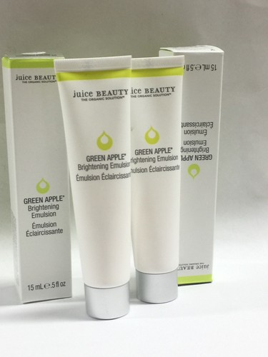 4 JUICE BEAUTY Organic Green Apple Brightening Emulsion.5oz each New with box - Picture 6 of 6