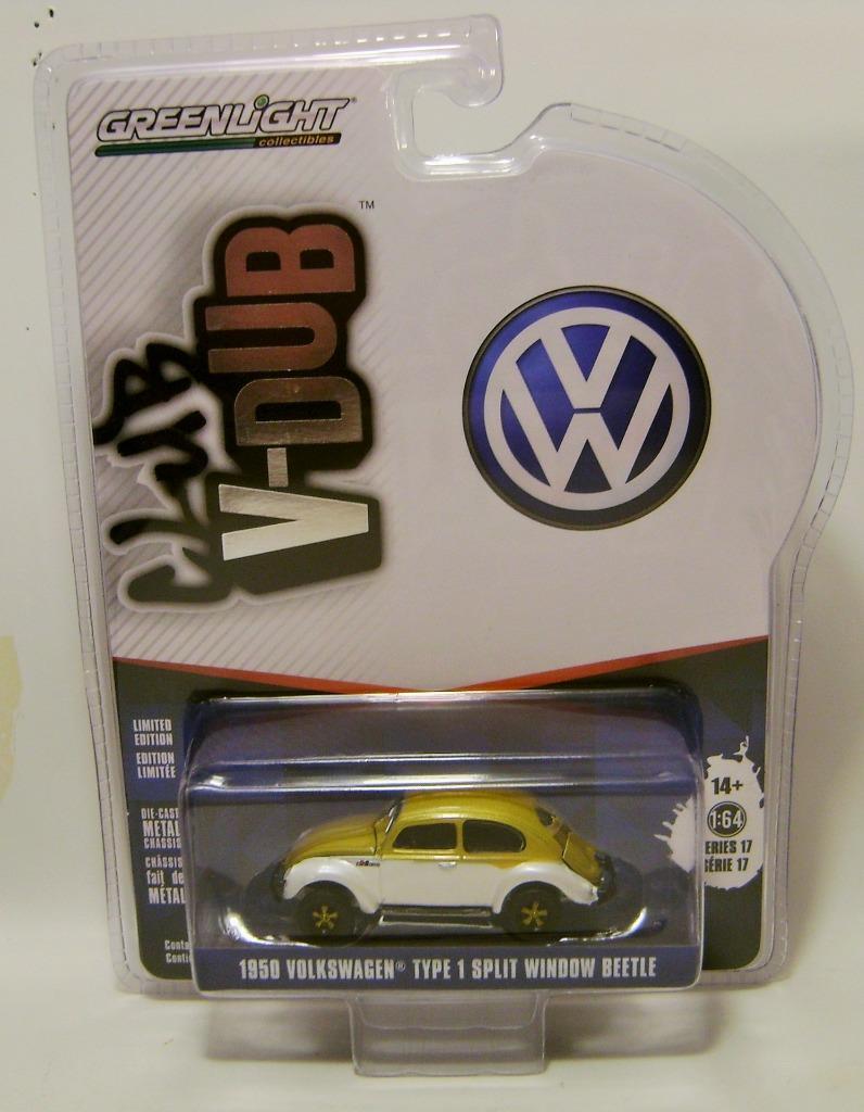 1950 '50 VW TYPE 1 SPLIT WINDOW BEETLE HURST V-DUB R17 GREENLIGHT