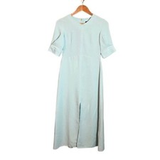 Topshop minty blue maxi dress. Size 2