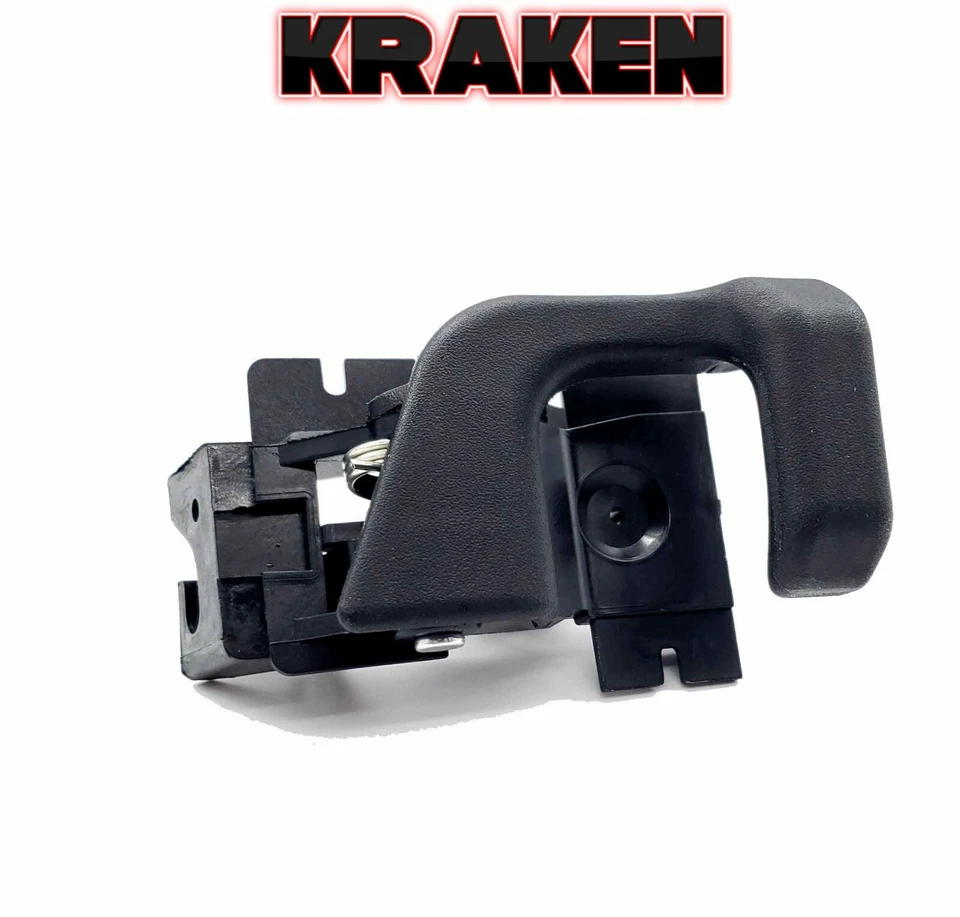 Par de manijas de puerta interiores para Ford Ranger 1992 negro con cable Foto 3 de 4