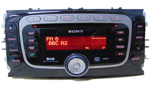 Ford Transit DAB Radio Stereo per Auto con Codice, Ford Sony DAB CD Mp3 Lettore - Foto 2 di 5