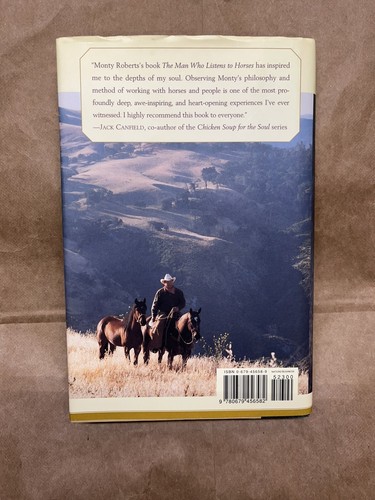 The Man Who Listens To Horses By Monty Roberts Signed 1996 First Edition - Picture 2 of 4