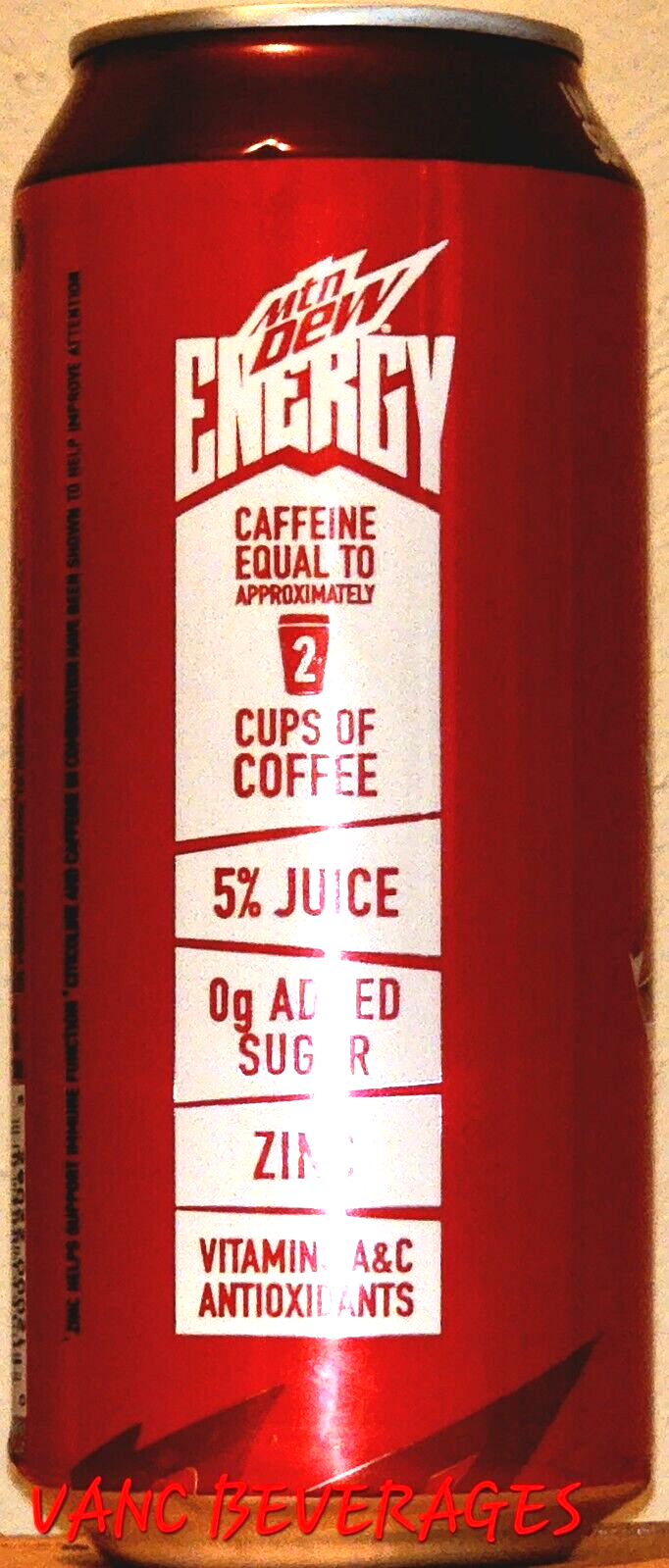 New Mountain Dew Energy Can Mtn Dew Code Red Energy Drink 1x16oz Free Shipping Ebay