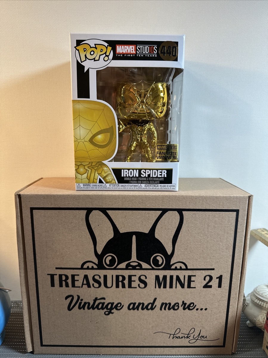 Fan Vote Winner Iron Spider Gold Pop Funko Pop! Iron Spider #440