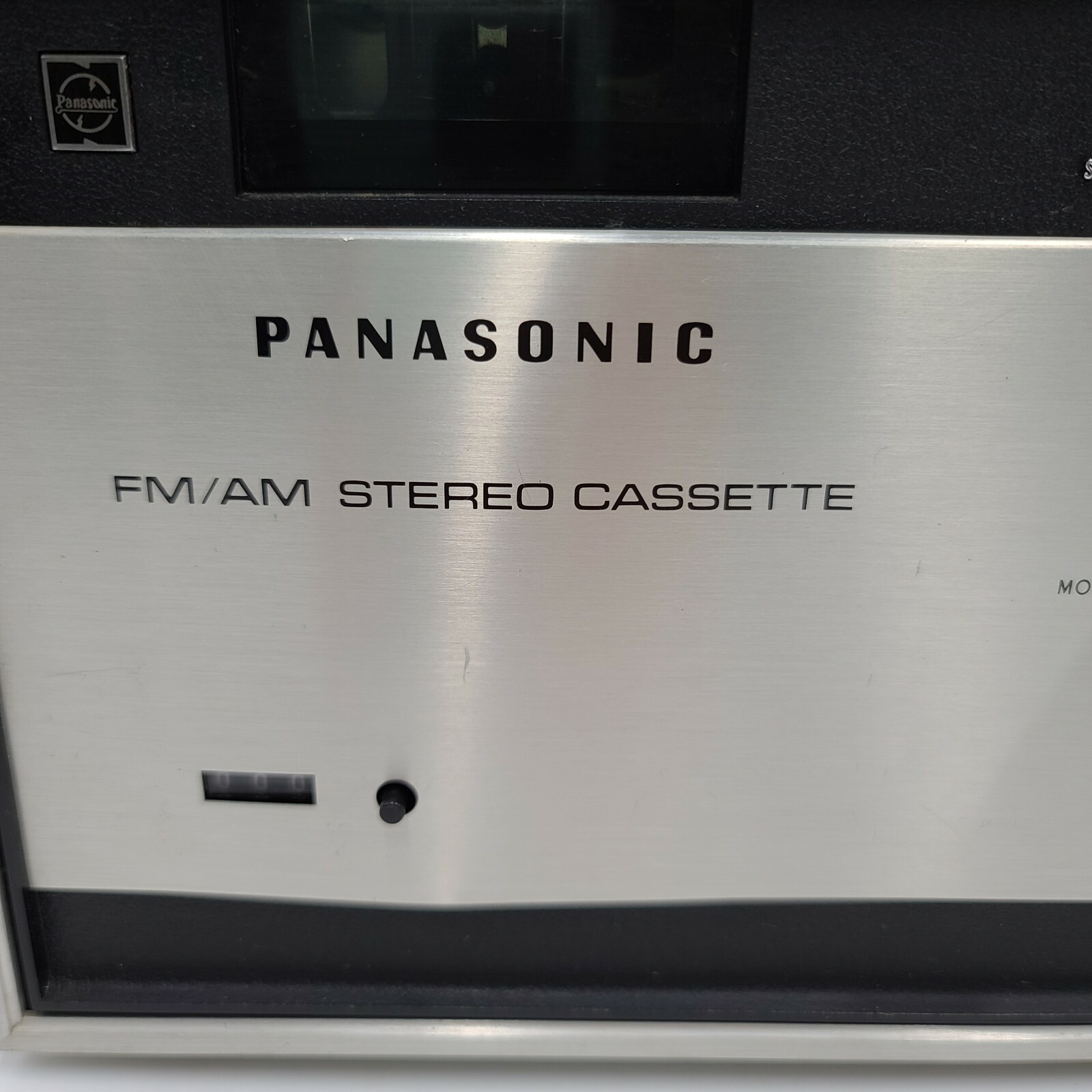Vintage Panasonic FM/AM Stereo Cassette Player Phono RS-280S 1970's ...