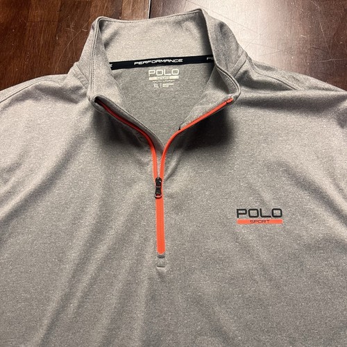 Polo Sport Ralph Lauren 1/4 Zip Herren Performance Thermovent Athletic Stretch XL