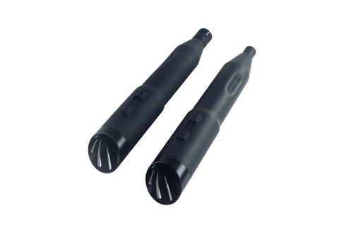 5.0'' Cerakote Coating Muffler for 17-up Harley Touring Road King,Electra Glide - Picture 7 of 8