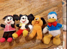 Stunning Condition Vintage Disney Minnie/Micky Mouse,Pluto Donald Duck Plush