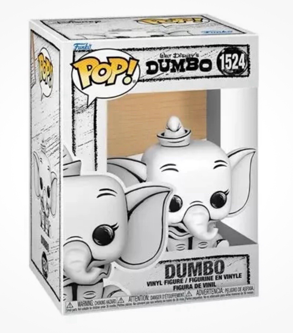 Funko Pop! #1524 Disney's Sketched Dumbo Vinyl Figure | eBay