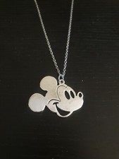 Stainless Steel Mickey Mouse Necklace