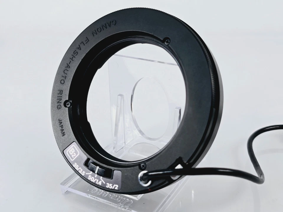 🌸[Near MINT] Canon Flash-Auto Ring B2 50mm F1.4 35mm F2/F3.5 From Japan - Image 3 of 4