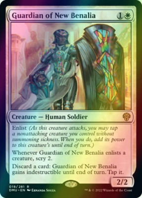 Guardian of New Benalia FOIL, Dominaria United, MTG NM/M | eBay