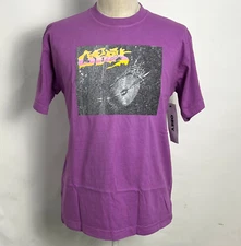 Obey Men's Box T-Shirt Spider Web Mulberry Purple Size M NWT Shepard Fairey