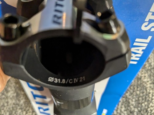 Ritchey WCS Trail Stem: 110mm , +/- 0, 31.8, 1-1/8, Blatte - Picture 4 of 8