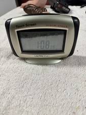 Ultronic Portable Touch Screen Thermo Alarm Clock - BATTERIES NOT INCLUDED