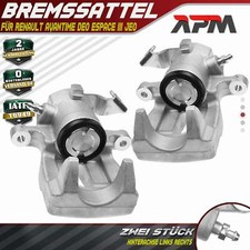 2x Bremssattel Hinten L+R 38mm 10.5mm für Renault Avantime DE0 Espace III JE0