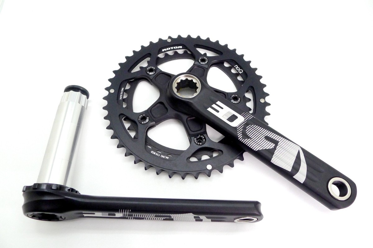 ROTOR 3D30 noQ 11 Speed 46/36T 172.5mm Crankset (without BB ROTOR 3D30 noQ 11 Speed 46/36T 172.5mm Crankset (without BB